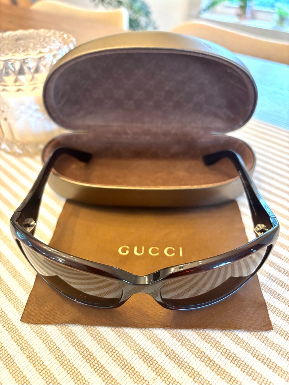 Vintage GUCCI Authentic Monogram GG 3032/N/S Sunglasses